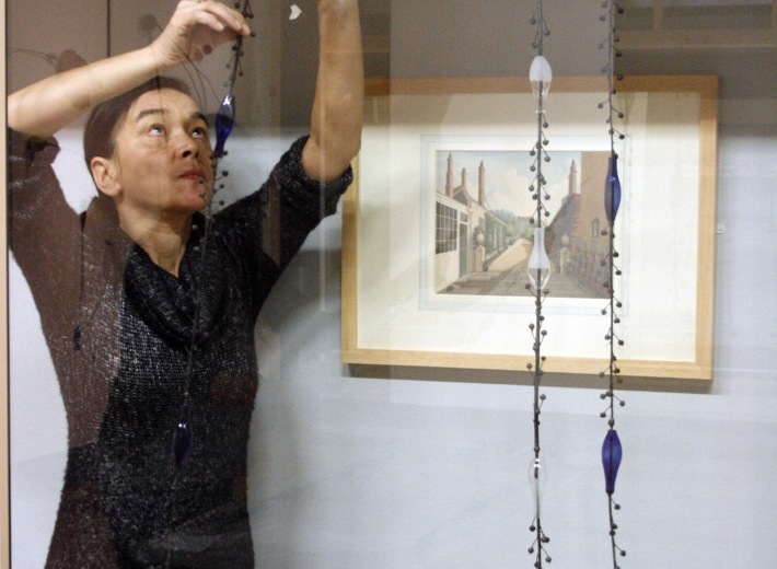 Photograph of Rosa Nguyen installation Bristol Museum Art Gallery