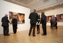 Photograph of Maggie Scott Private View New Walk Museum Art Gallery