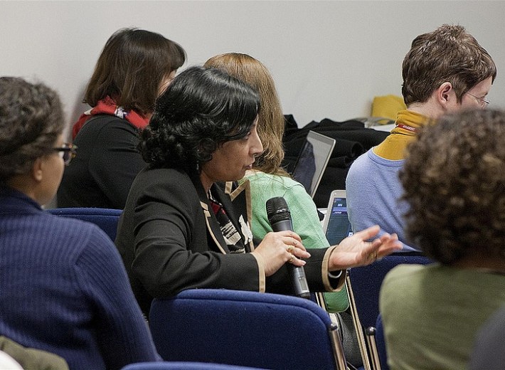 Photograph of delegate at Disruptive Difference